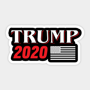 Donald Trump 2020 USA President Republican Election Gift Sticker